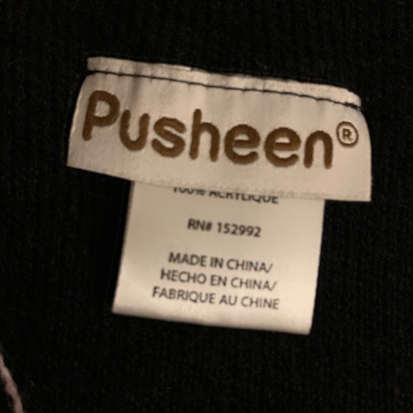 Pusheen Black and Pink Unicorn Scarf - Picture 2 of 2